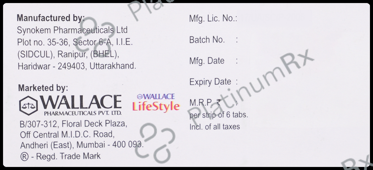 Defza 12mg Tablet 6s