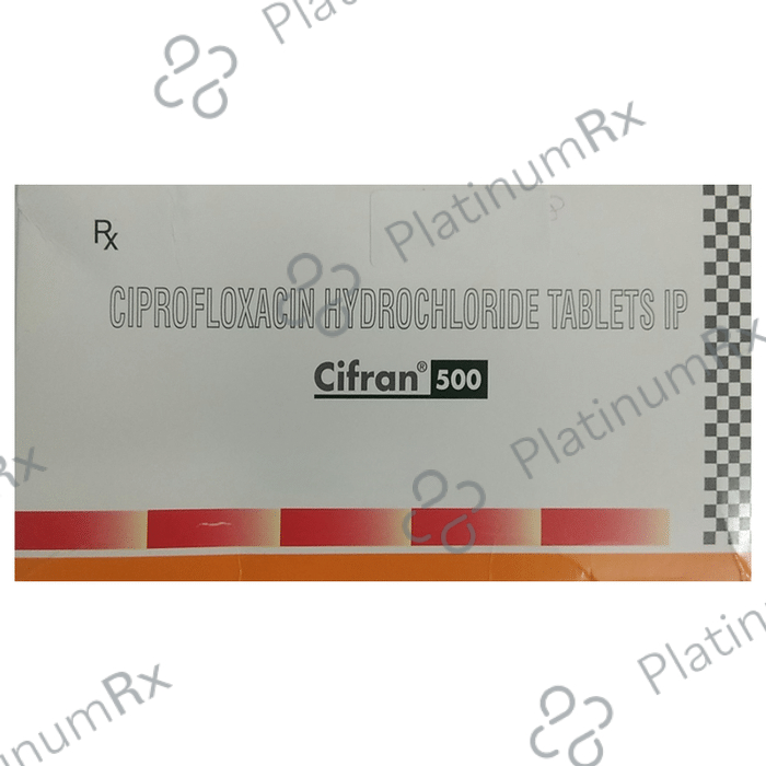 Cifran 500mg Tablet 10s