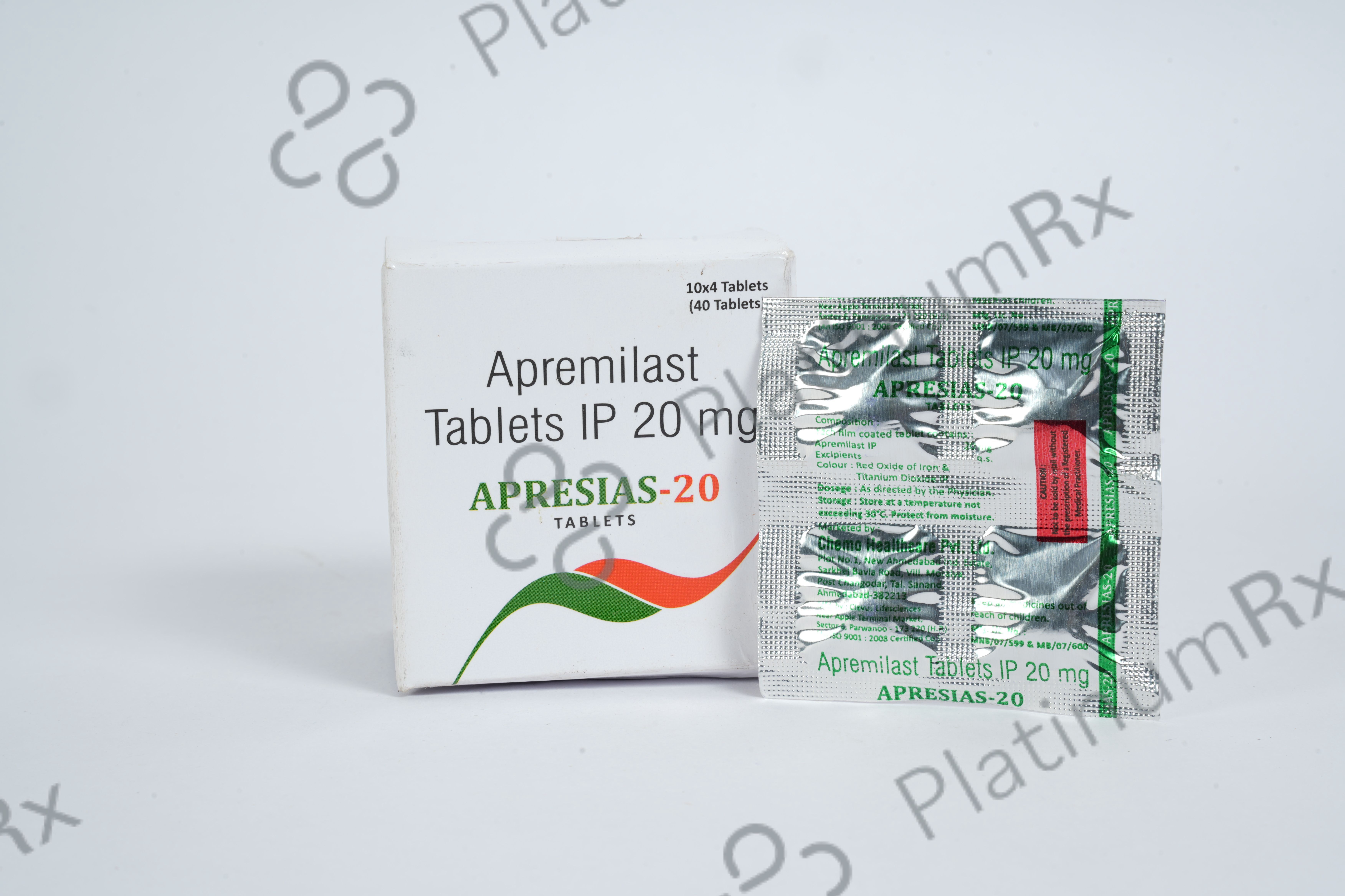 Apresias 20mg Tablet 4s