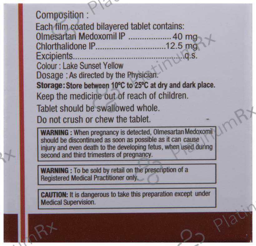 Olmin CH 12.5/40mg Tablet 10s