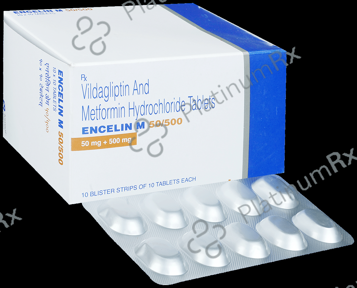 Encelin M 50/500mg Tablet 10s