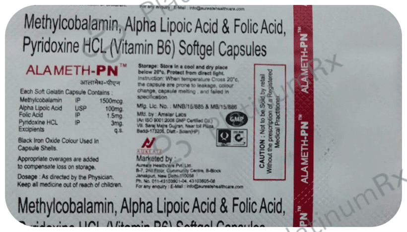 Alameth-PN Soft Gel Capsule