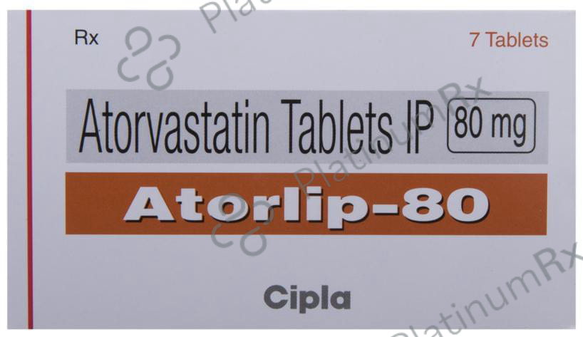 Atorlip 80 Tablet 7 Tablet