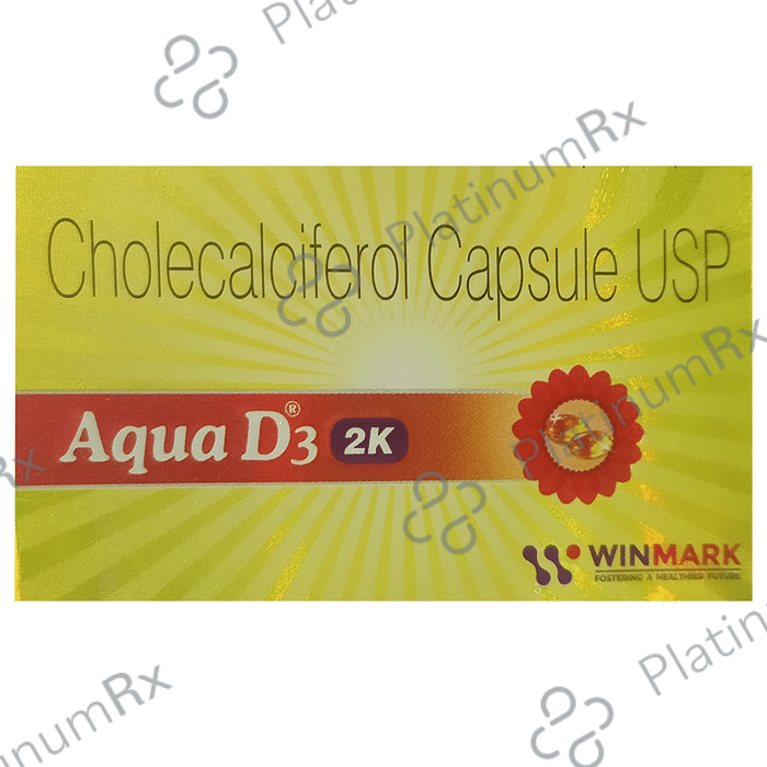 Aqua D3 2K Soft Gelatin Capsule