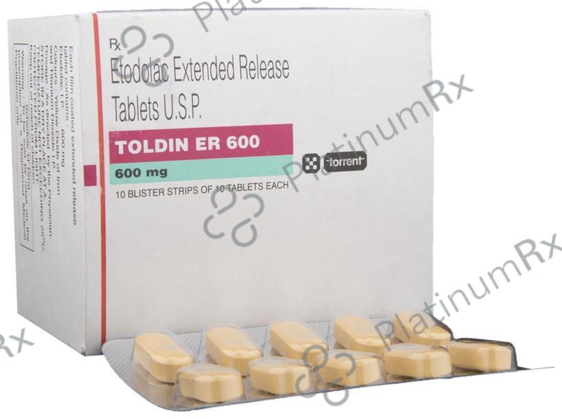 Toldin ER 600mg Tablet 10s