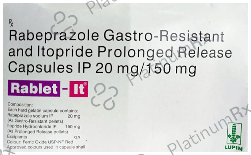 Rablet IT 150/20mg Capsule PR 10s