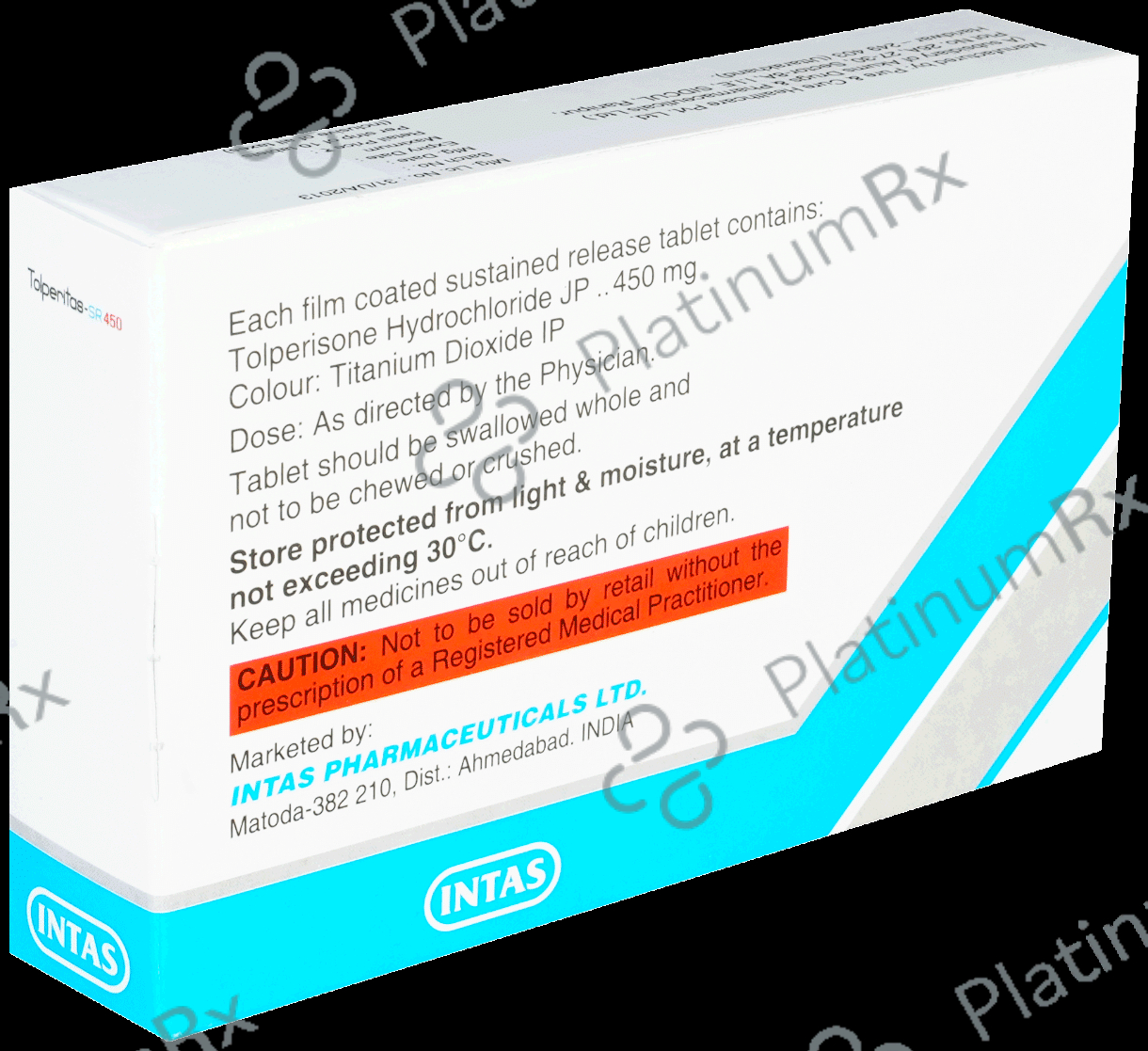 Tolperitas SR 450mg Tablet 10s