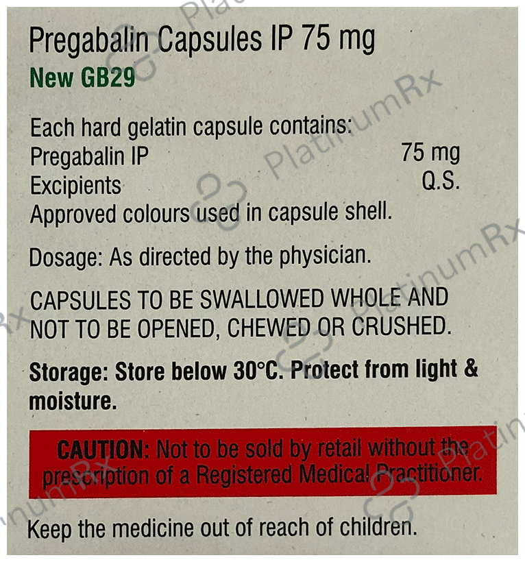 New GB29 Capsule 15 capsules