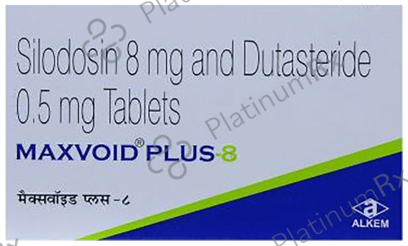 Maxvoid Plus 0.5/8mg Tablet 15s