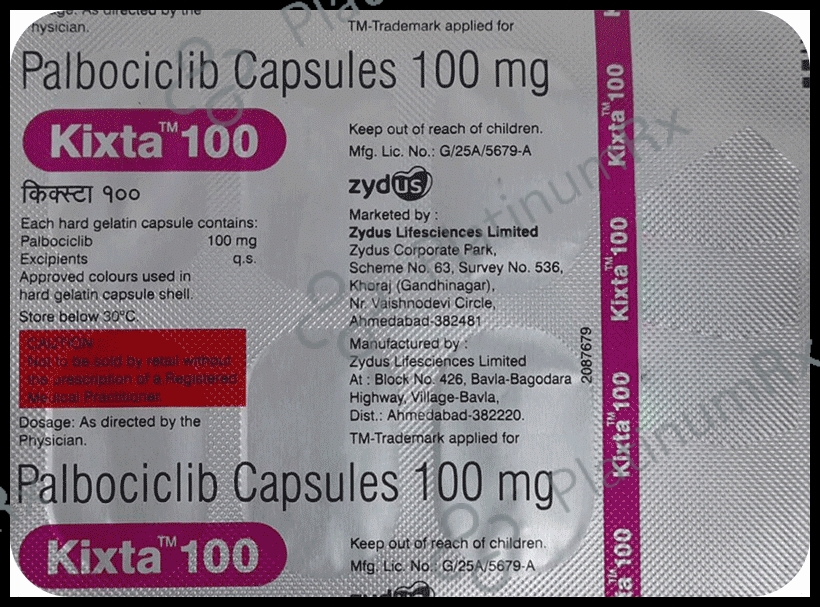 Kixta 100mg Capsule 7 Capsule