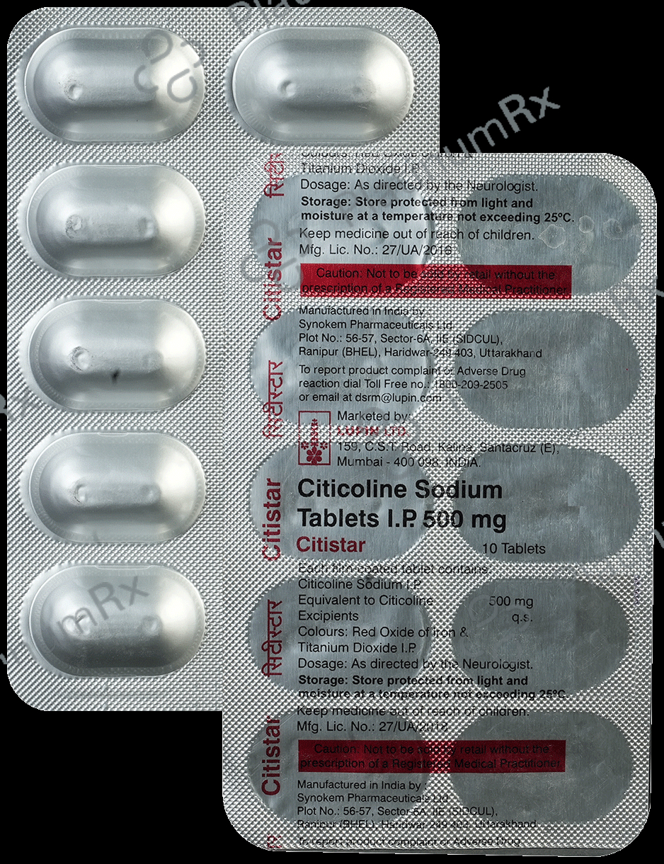 Citistar 500mg Tablet 10s