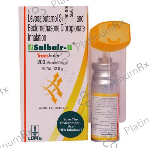 Salbair B 200/100mcg Transhaler 200MDI