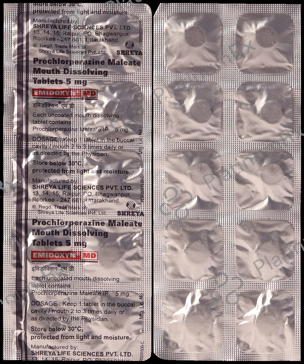 Emidoxyn MD 5mg Tablet 10s