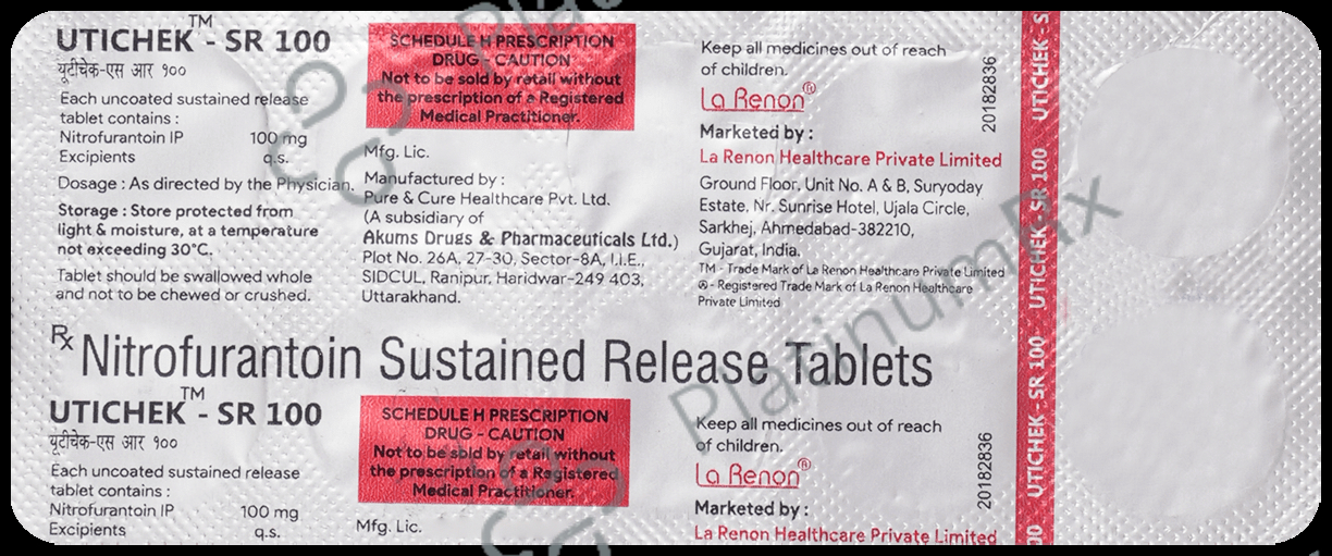 Utichek SR 100mg Tablet 10s
