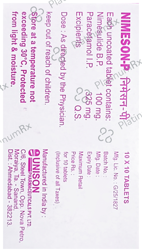 Nimeson P Tablet