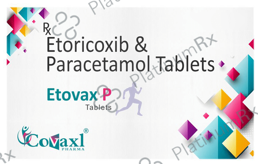 Etovax P 60mg/325mg Tablet