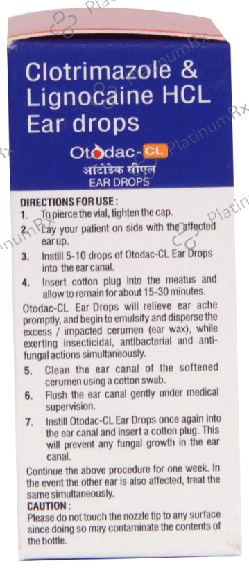 Otodac CL Ear Drop 10ml