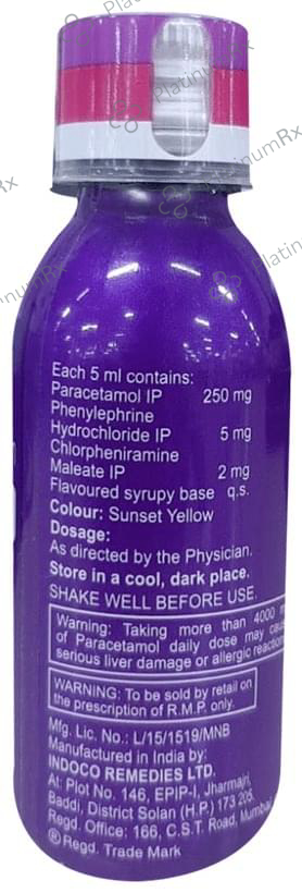 Febrex Plus DS Oral Suspension Delicious Orange
