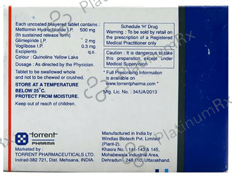 Azulix MV 2/500/0.3mg Tablet SR 10s