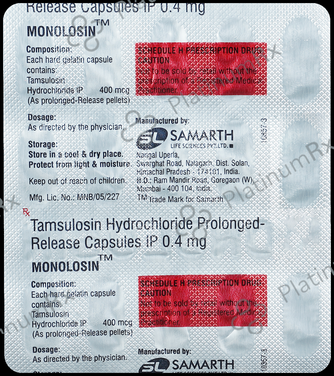 Monolosin Capsule PR