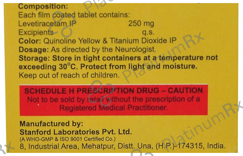 Levigress 250mg Tablet 10s