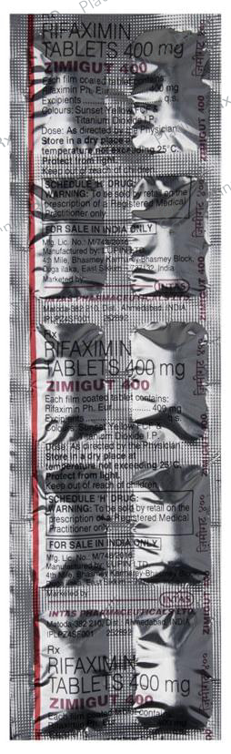 Zimigut 400mg Tablet 10s