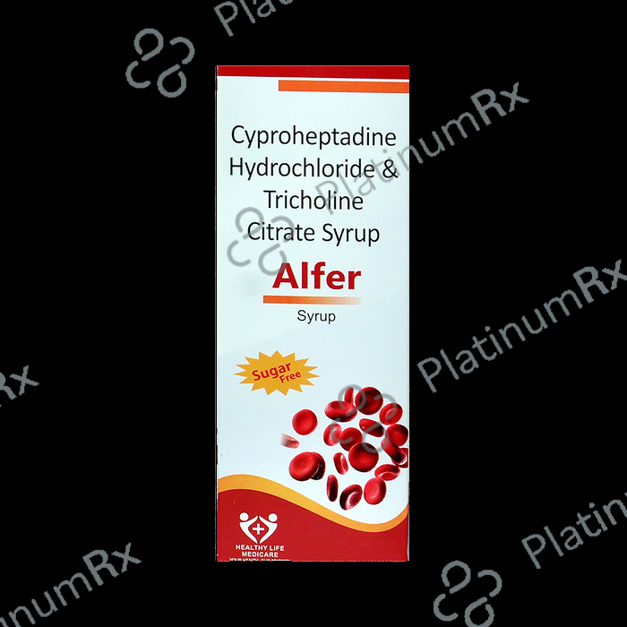 Alfer Syrup Sugar Free