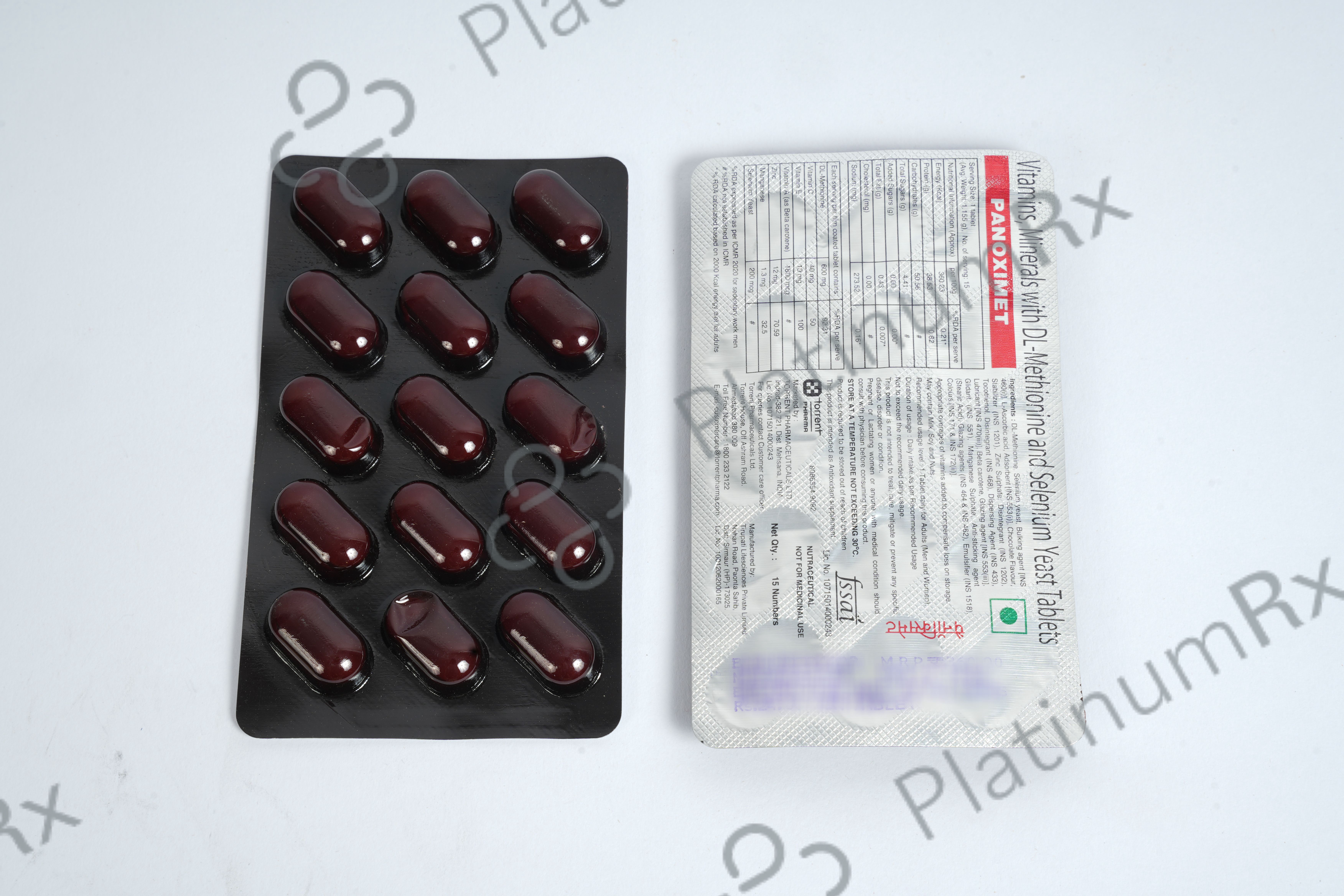 Panoximet Tablet 15s