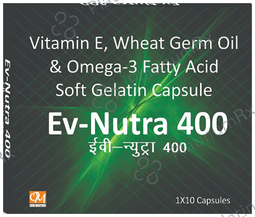 Om Biotec Ev-Nutra 400 Soft Gelatin Capsule