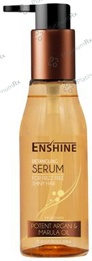 Enshine Detangling Serum Infused with Argan & Marula Oil for Frizz Free Shiny Hair