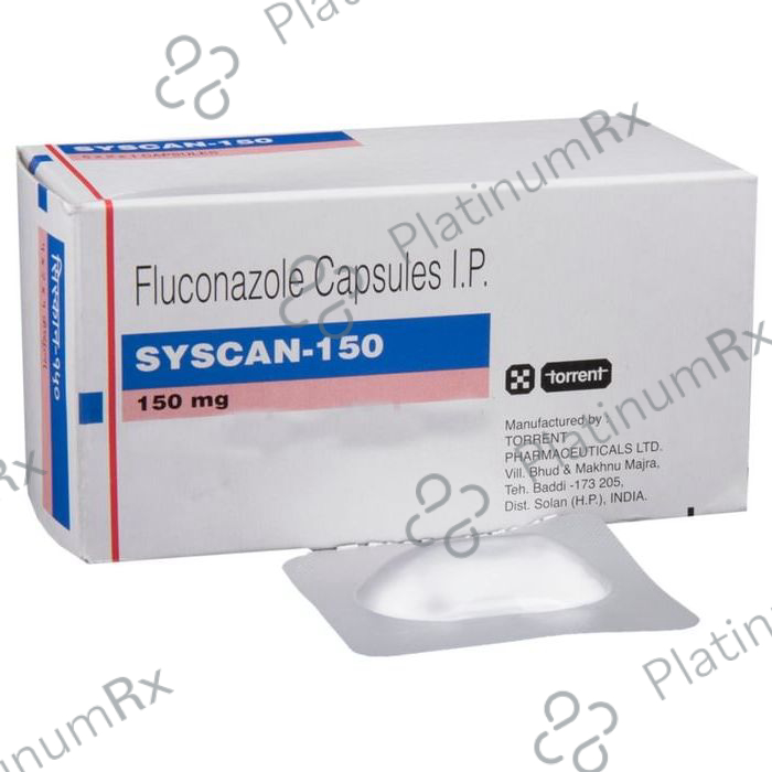 Syscan 150mg Capsule 1s