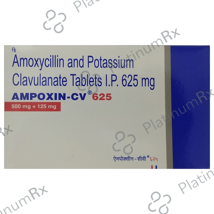 Ampoxin-CV 500mg/125mg Tablet