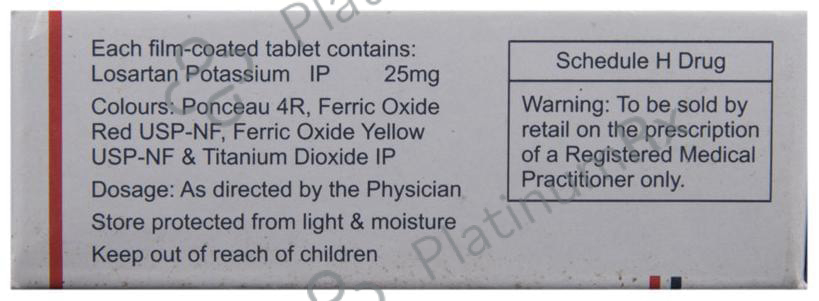 Losanorm 25mg Tablet 10s