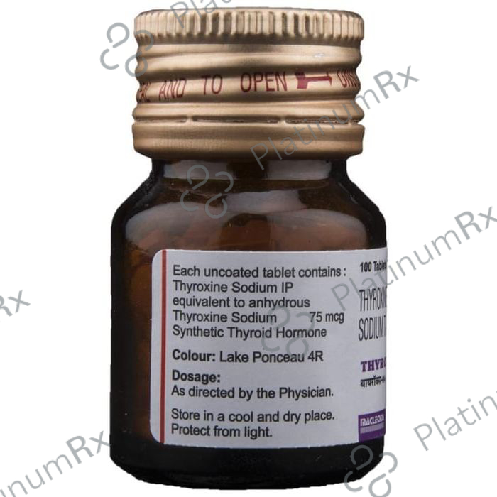 Thyrox 75 Tablet 100 Tablet