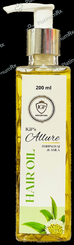 IGP Mediventures Allure Bhringraj and Amla Hair Oil 200 ml