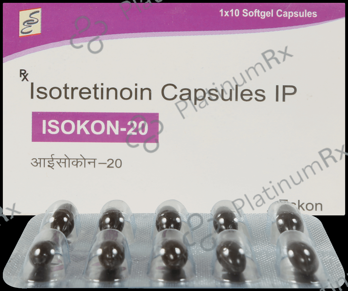 Isokon 20mg Capsule 10s