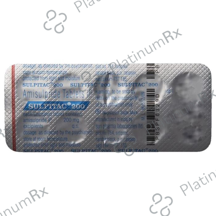Sulpitac 200mg Tablet 10s