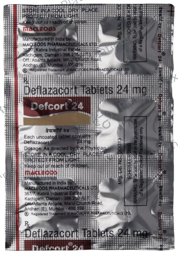 Defcort 24mg Tablet 6s