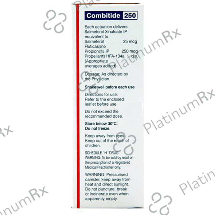 Combitide 250/25mcg CFC Free Inhaler 120MDI