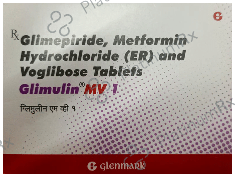 Glimulin MV 1/500/0.2mg Tablet ER 10s