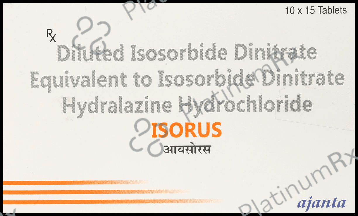 Isorus 37.5/20mg Tablet 15s