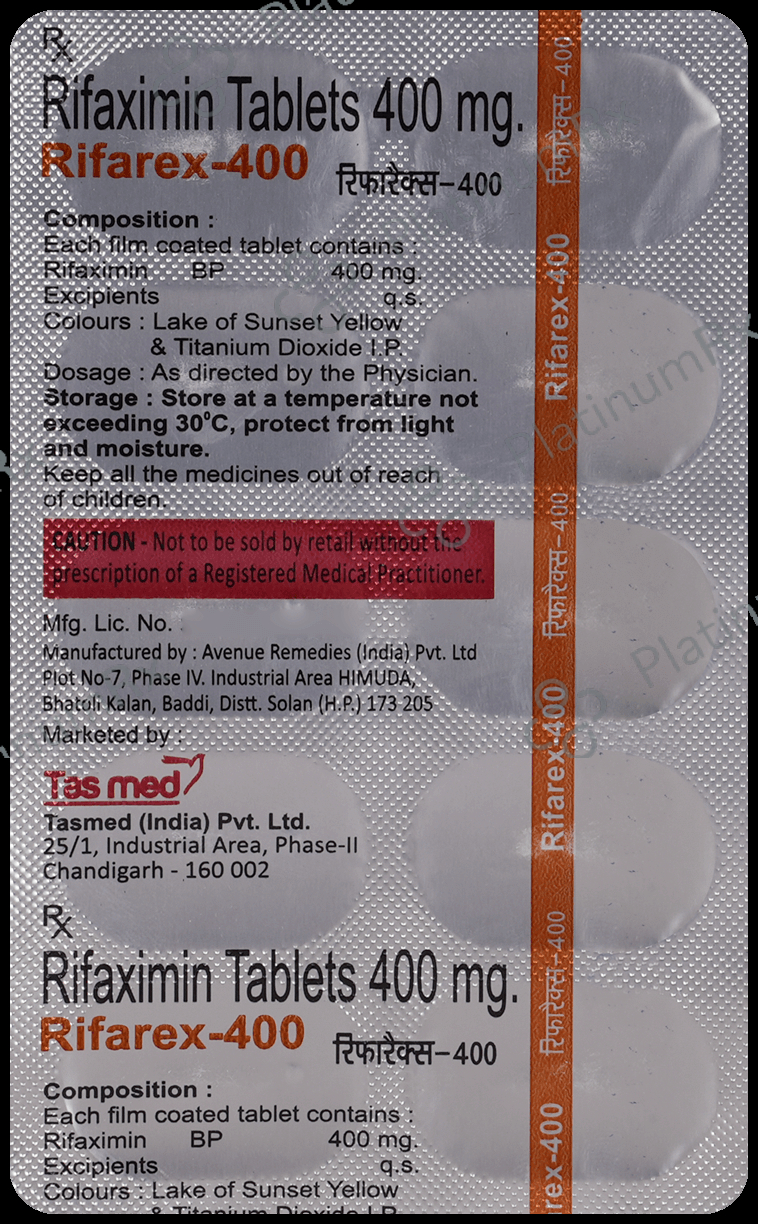 Rifarex 400mg Tablet