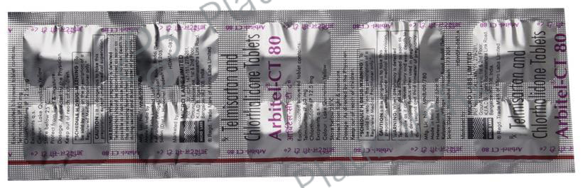 Arbitel CT 12.5/80mg Tablet 10s
