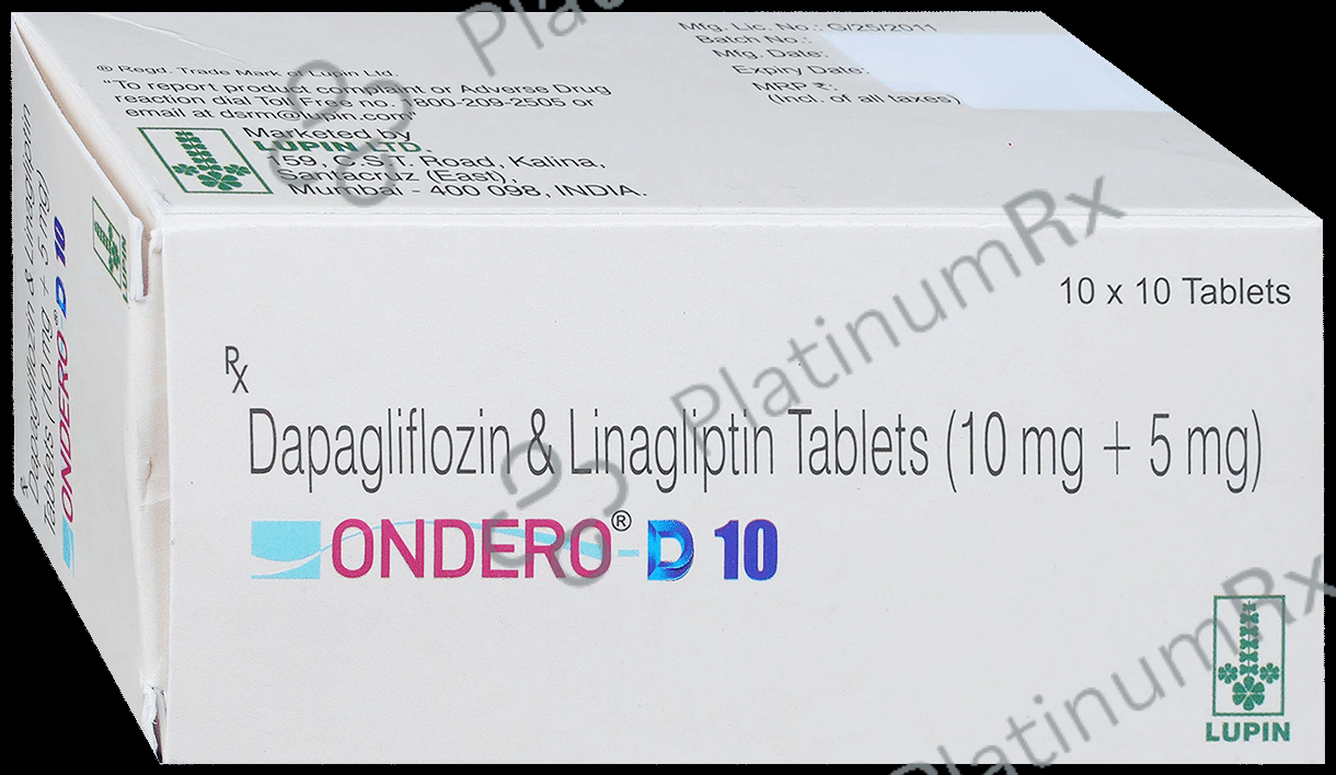 Ondero D 10/5mg Tablet 10s