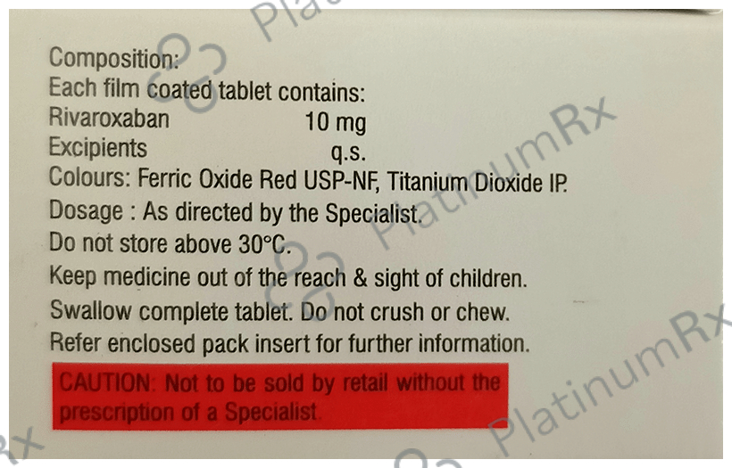 Rixant 10 Tablet