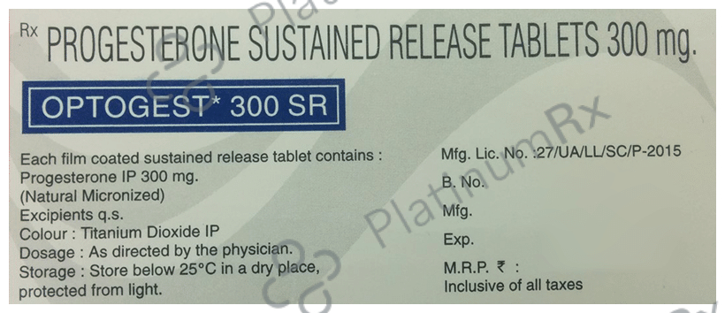 Optogest 300mg SR Tablet 10s