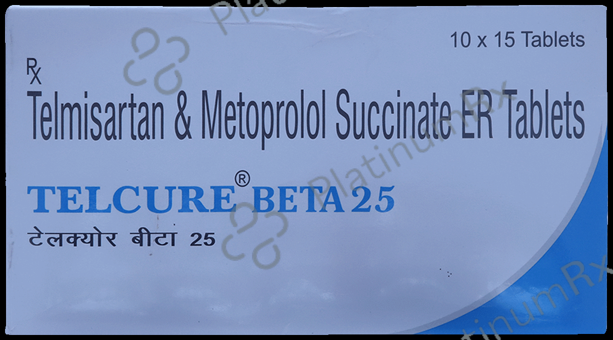 Telcure Beta 25/40mg Tablet ER 15s