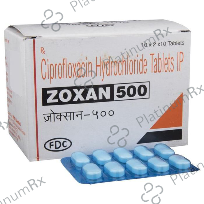 Zoxan 500mg Tablet 10s