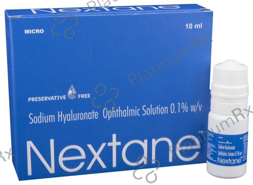 Nextane 0.1% Ophthalmic Solution 10ml