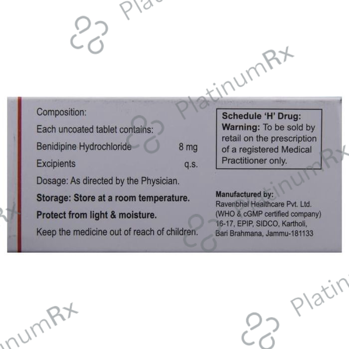 Inzit 8mg Tablet 10s